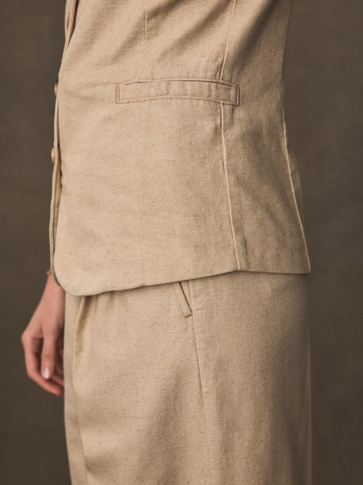 Neutral Premium Waistcoat - Image 5 of 9