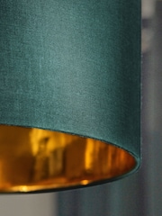 Green Rico Easy Fit Shade Drum Ceiling Light - Image 3 of 6