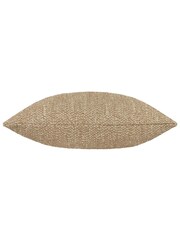 HÖEM Natural Tiona Rectangular Woven Jacquard Cushion - Image 3 of 5