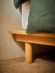 MADE.COM Oak Kano Platform Bed - Image 2 of 5