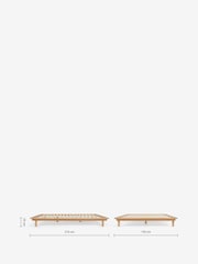 MADE.COM Oak Kano Platform Bed - Image 5 of 5