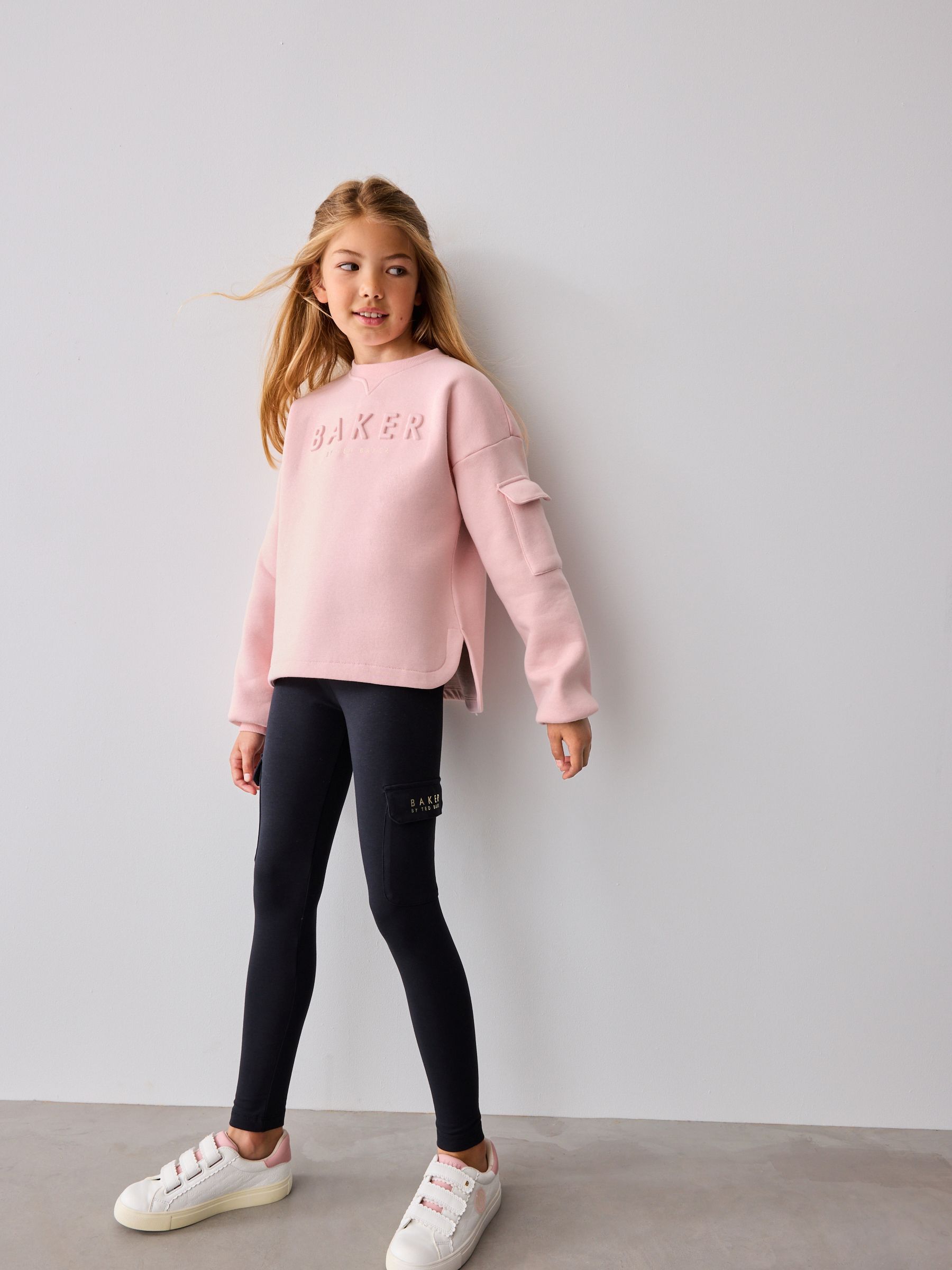Buy Baker by Ted Baker Pink Cargo Sweater And Leggings Set from Next Luxembourg