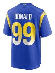 Nike Blue NFL Los Angeles Rams Game Team Colour Jersey - Aaron Donald - Image 3 of 3