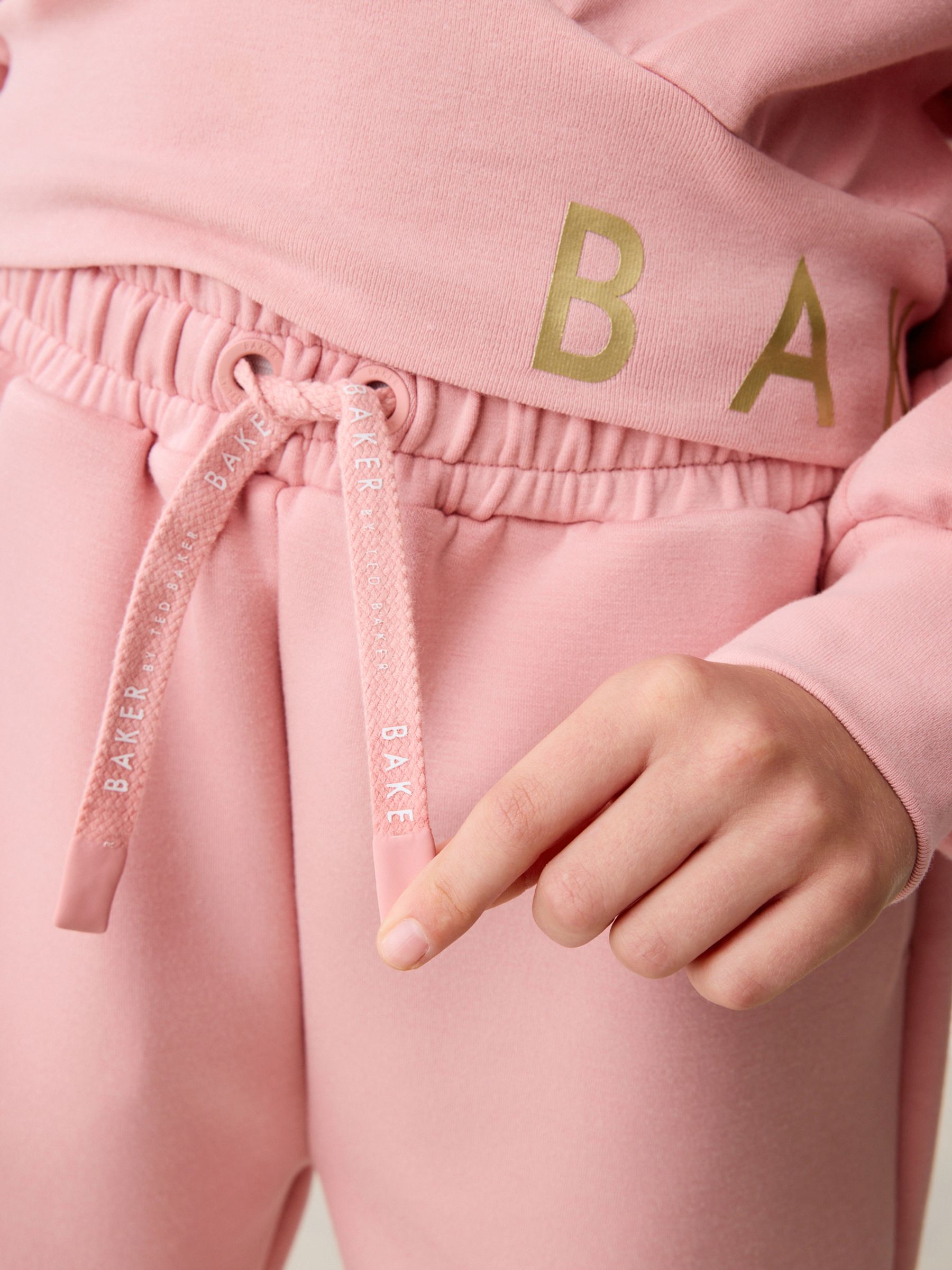 ファッション特集 Baker Ted by Baker Buy Pink Set Jogger and Sweater Cropped ミニワンピース