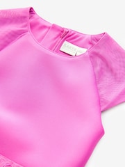 Baker by Ted Baker Mesh Scuba Dress - Image 12 of 13
