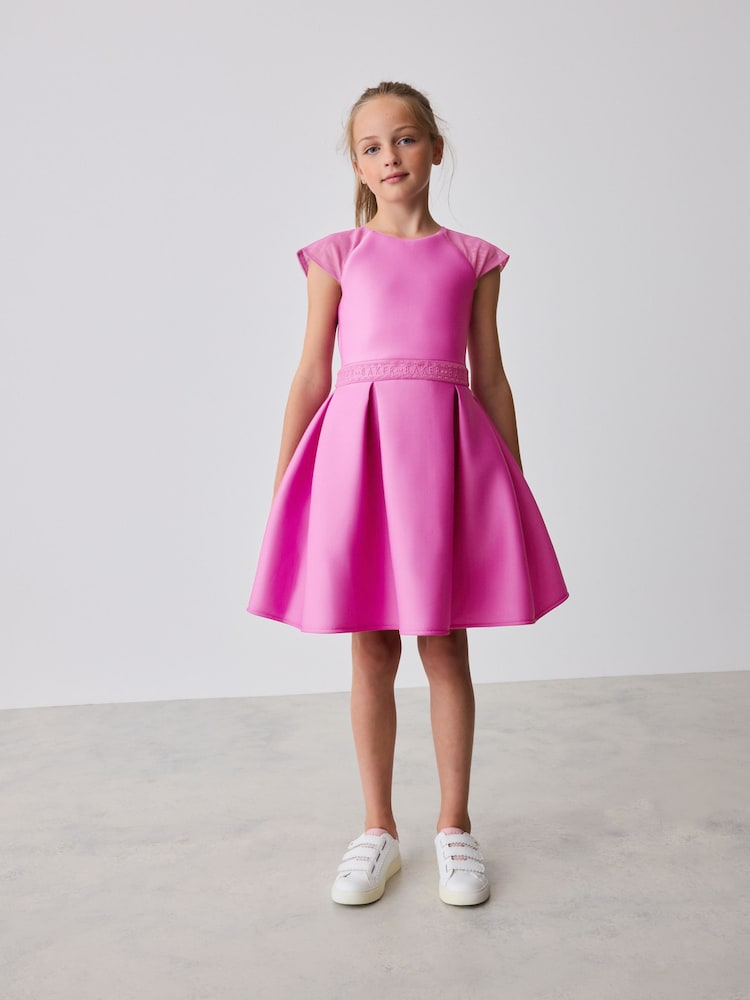 Baker by Ted Baker Mesh Scuba Dress - Image 2 of 13