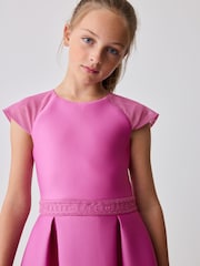 Baker by Ted Baker Mesh Scuba Dress - Image 5 of 13