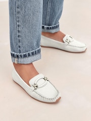 Белый - Кожаные мокасины Forever Comfort® - Image 1 of 6