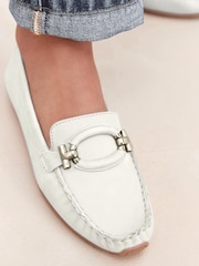 Белый - Кожаные мокасины Forever Comfort® - Image 2 of 6