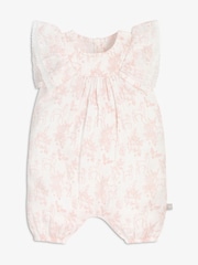 The Little Tailor Baby Muslin 100% Cotton Playsuit - Image 2 of 5