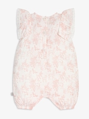 The Little Tailor Baby Muslin 100% Cotton Playsuit - Image 3 of 5