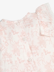 The Little Tailor Baby Muslin 100% Cotton Playsuit - Image 5 of 5