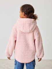 Baker by Ted Baker Zip Through Hooded Fleece Jacket - Image 2 of 11