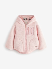 Baker by Ted Baker Zip Through Hooded Fleece Jacket - Image 7 of 11