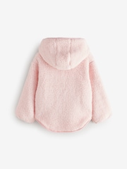 Baker by Ted Baker Zip Through Hooded Fleece Jacket - Image 9 of 11