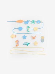 JoJo Maman Bébé Under the Sea Wooden Threading Beads - Image 3 of 4