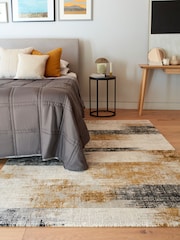 Asiatic Rugs Gold Kuza Lines Rug - Image 1 of 4