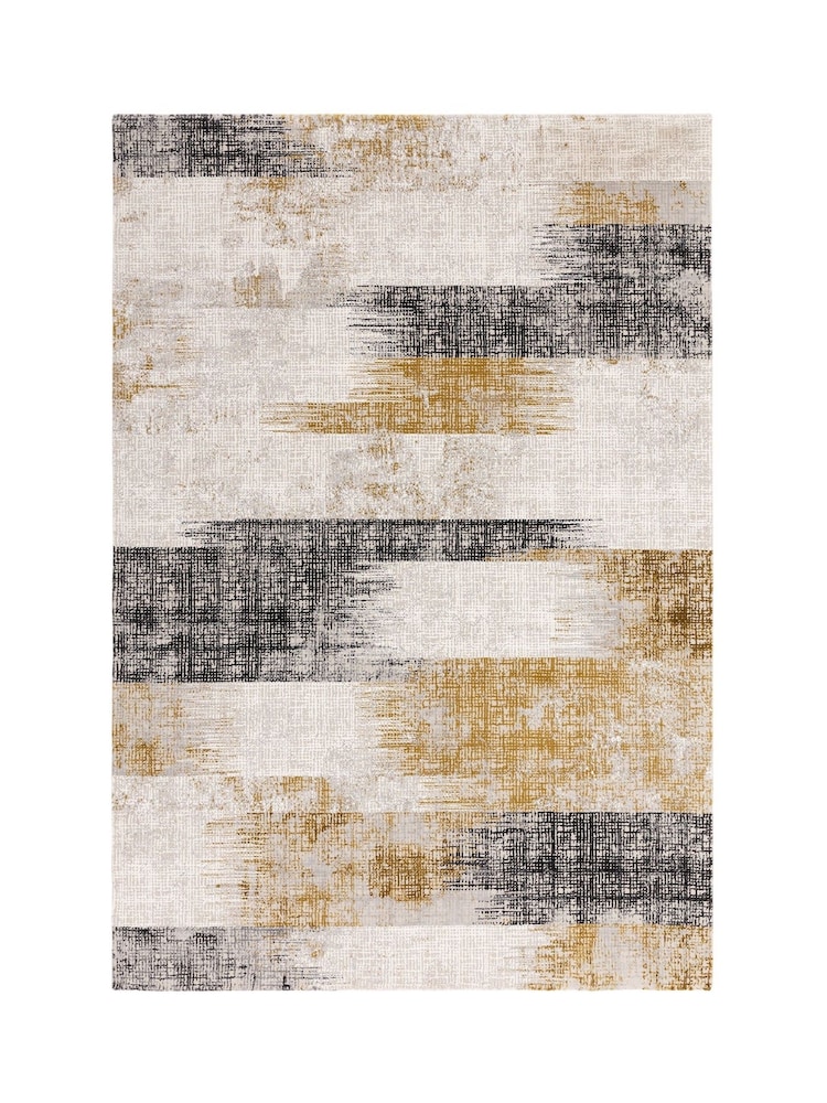 Asiatic Rugs Gold Kuza Lines Rug - Image 5 of 5