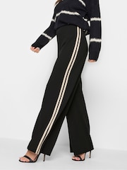 PixieGirl Petite Black Wide Leg Trousers - Image 1 of 3