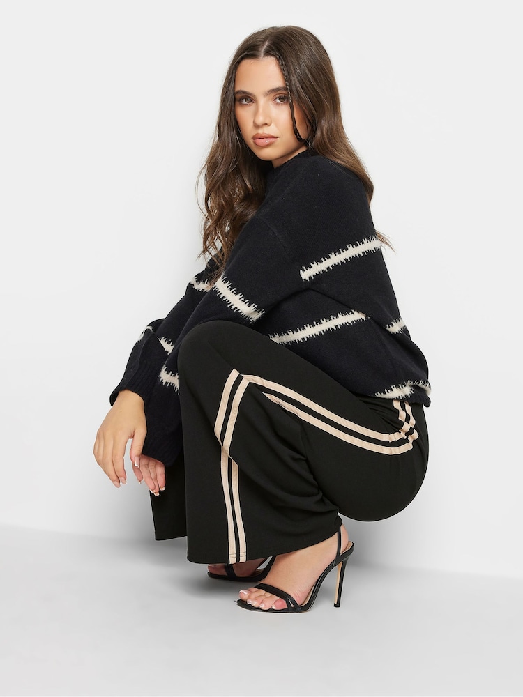 PixieGirl Petite Black Wide Leg Trousers - Image 3 of 3