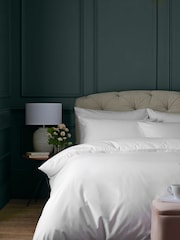 Soft Texture Light Natural Hartford Upholstered Bed Frame - Image 3 of 9