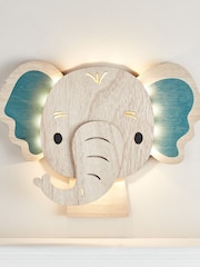 Lights4fun Elephant Children's Wall Light - Image 3 of 3