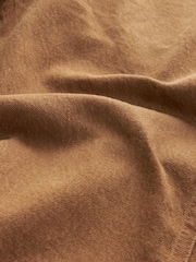 Rust Brown Barrel Leg Jeans - Image 7 of 7