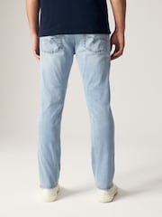 Blue Pale Slim Fit Classic Stretch Jeans - Image 4 of 13