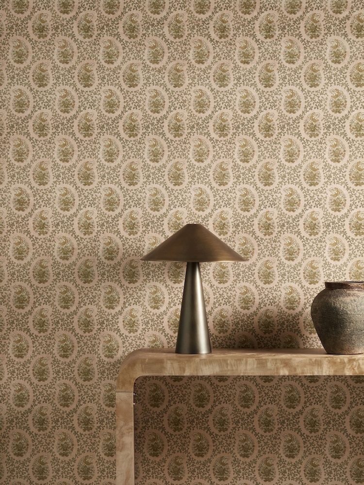Harlequin Grounded Zamora Paisley 10M Wallpaper - Image 1 of 2