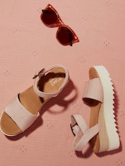 TOMS Diana Sandalen aus gewebtem Stoff - Bild 1 von 6