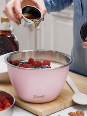 S’well Blush Pink Travel Salad Bowl Kit 1.9L - Image 2 of 3