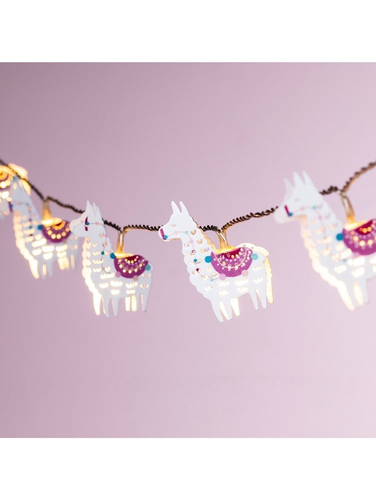 Lights4fun 10 Llama Battery Children's Lights - Image 1 of 2
