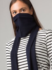 Pure Luxuries London Blue Cambridge Cashmere Scarf - Image 2 of 3