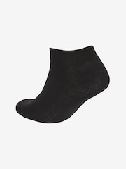 Black Trainer Socks 6 Pack - Image 2 of 3