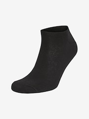 Black Trainer Socks 6 Pack - Image 3 of 3