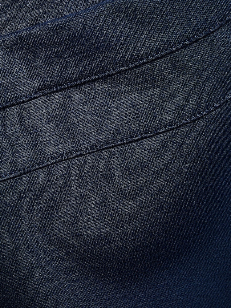 Navy Blue Pull-On Jersey Stretch School Pencil Skirt (3-18yrs) - Image 8 of 8