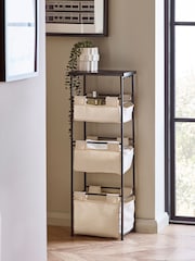 Monochrome Canvas Storage Caddy - Image 1 of 3
