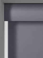 Ink Black Idris Made to Measure Blackout Roller Blind - Image 4 of 6