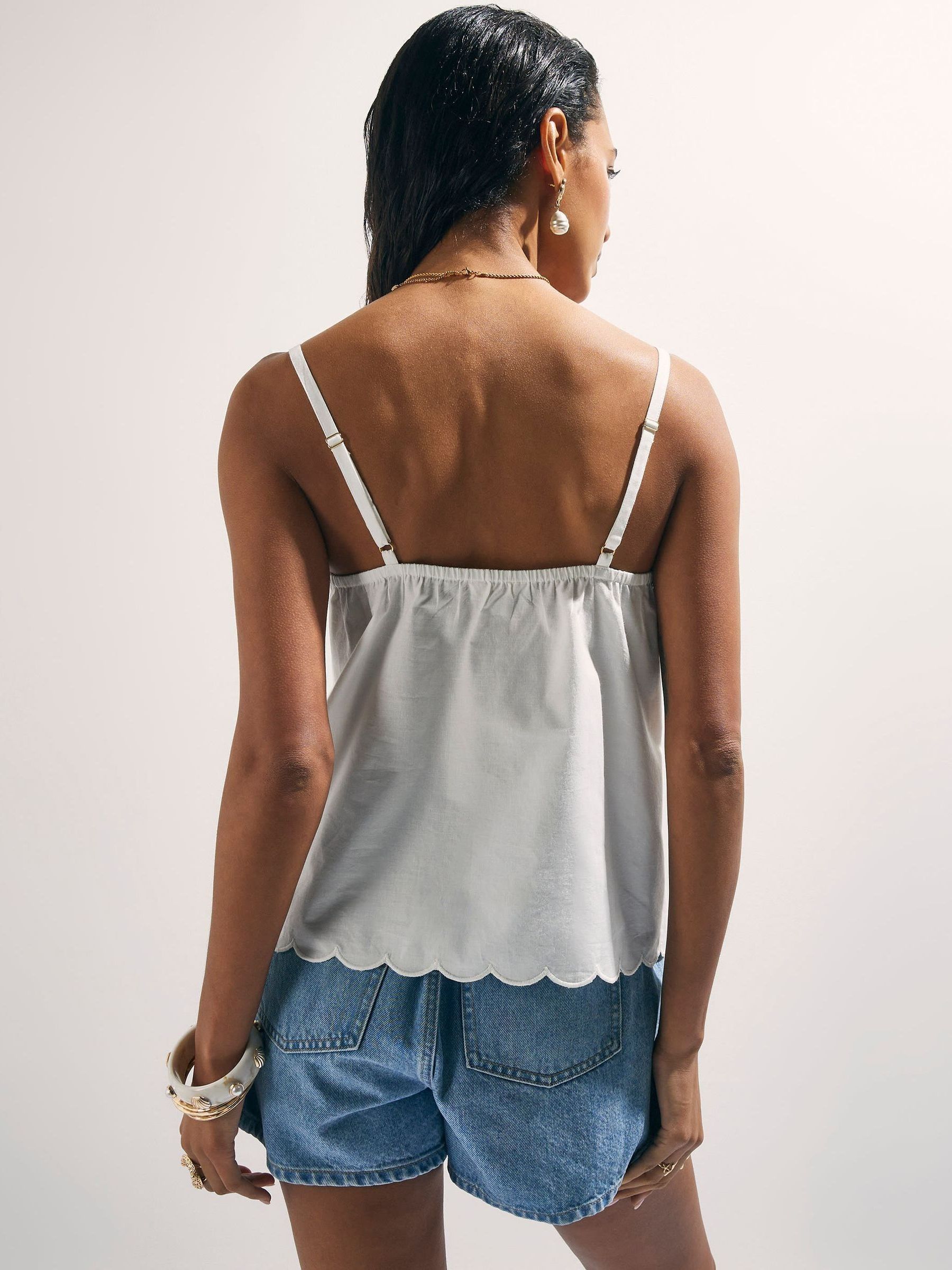 mame Embroidered Camisole Top サイズ2 Buy River Island White Embroidered Cami Top from the Next UK