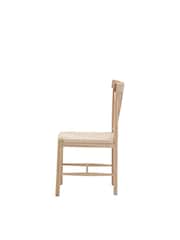 Gallery Home Natural Leroy Dining Chair Set of 2 - Image 6 of 7
