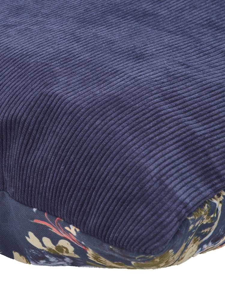 Laura Ashley Blue Rosemore 100% Cotton Medium Duvet Cover - Image 3 of 3