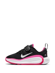 Nike Black/Pink Junior Infinity Flow Running Trainers - Image 2 of 10