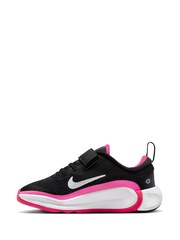 Nike Black/Pink Junior Infinity Flow Running Trainers - Image 4 of 10