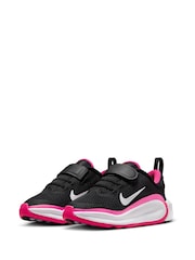 Nike Black/Pink Junior Infinity Flow Running Trainers - Image 5 of 10