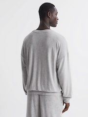 Calvin Klein Calvin Klein Underwear Sweatshirt mit Rundhalsausschnitt aus Frottee - Bild 5 von 6