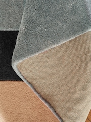 Monochrome Retro Shapes Rug - Image 5 of 6