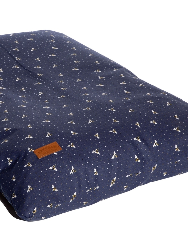 FatFace Blue Spotty Bees 100% Cotton Medium Cover - Image 3 of 3