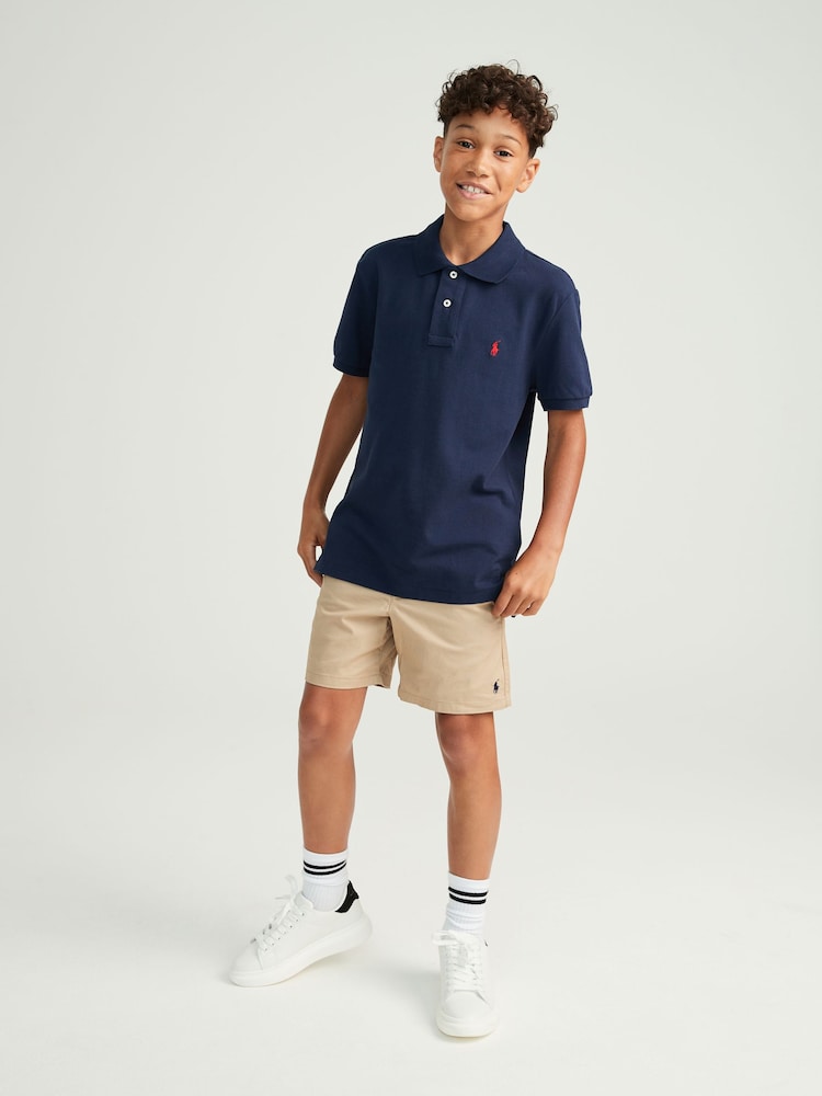 Polo Ralph Lauren Navy Boys Polo Shirt - Image 3 of 4