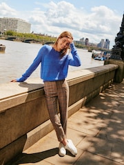 Boden Brown Westbourne Wool Trousers - Image 1 of 6