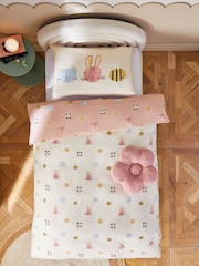 Natural Panda Jungle Printed Polycotton Duvet Cover and Pillowcase Bedding Set - Image 3 of 9